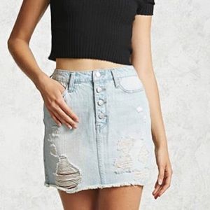 NWOT! Denim skirt